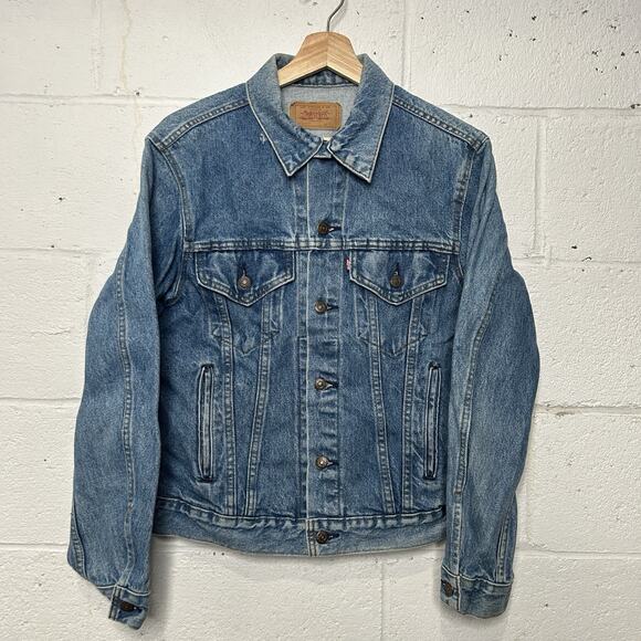 Vintage 80's Levis Type III Denim Trucker Jacket 70506-0217